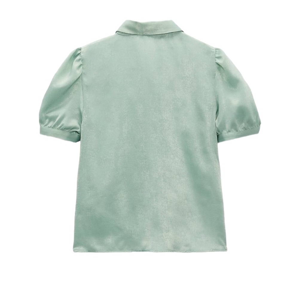 đNEW ZARA Top with Rhinestone Buttons - Picture 5 of 15